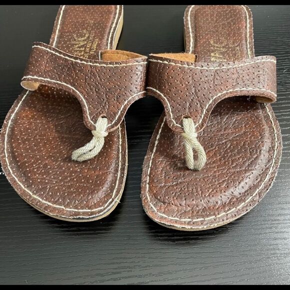 Kino Thong Leather Sandals made in Key West, 10 - Picture 3 of 10